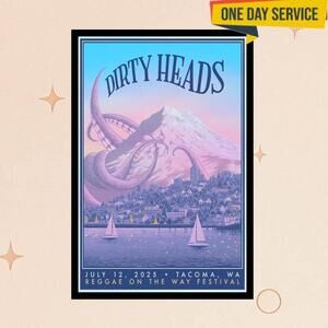 Dirty Heads Tacoma July 12 2025 Poster